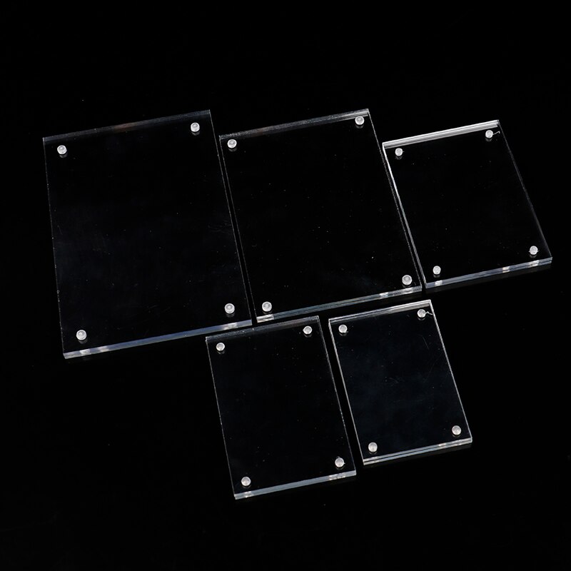 frames for pictures Christmas Acrylic Clear Photo Frame Crystal Picture Frame Bedroom Deck Decor