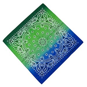 55 x 55cm fazzoletti colorati sfumati in cotone, foulard da donna quadrati, foulard cravatta-tintura con motivo paisley, fazzoletti da collo da donna 1pc: 8