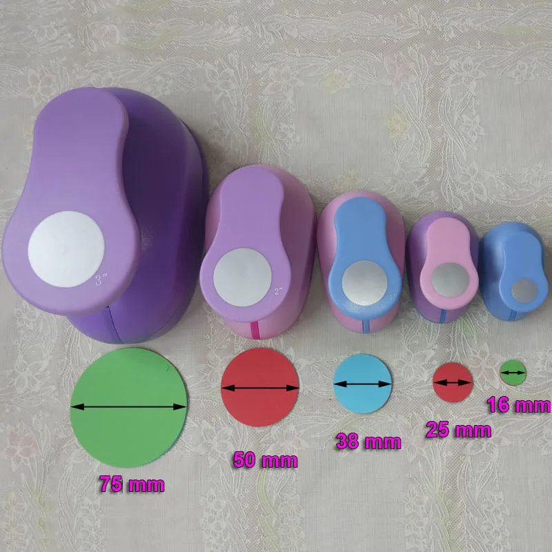 1pc 3" 2" 1.5" 1" Star Shape Craft Hole Punch Paper Cutter Scrapbooking School Puncher EVA Embossing Tool: WHITE