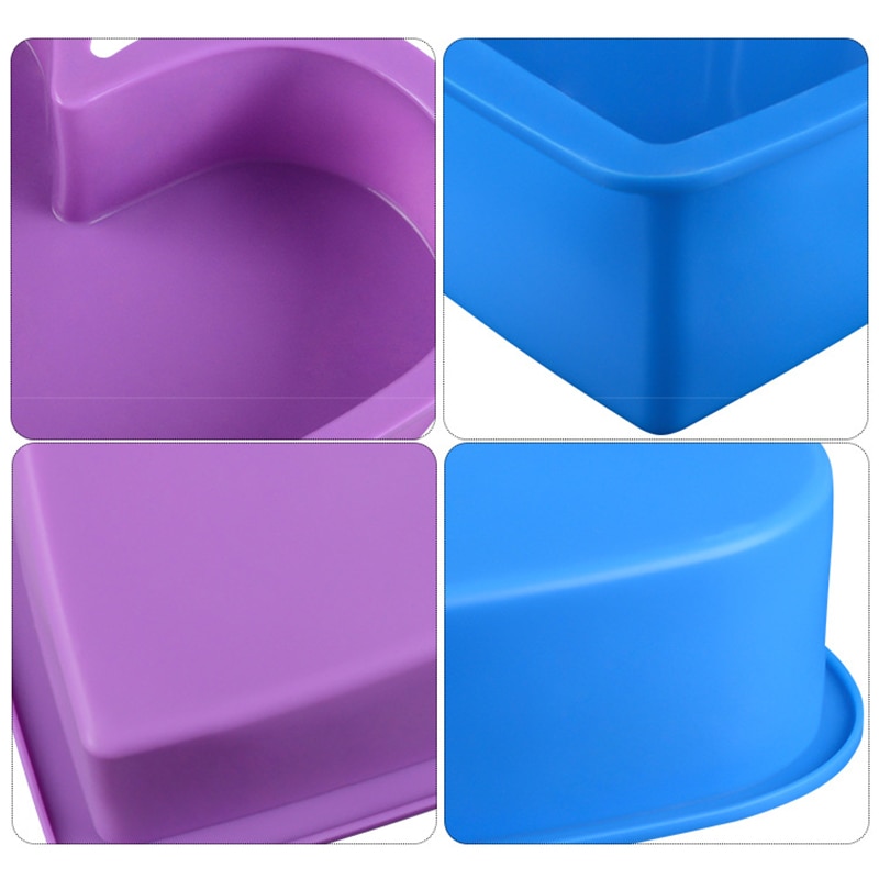 Hartvormige cakevorm, duurzame siliconen mousse cake brood gebak bakvorm antiaanbak chocolade cake dessert bakvorm