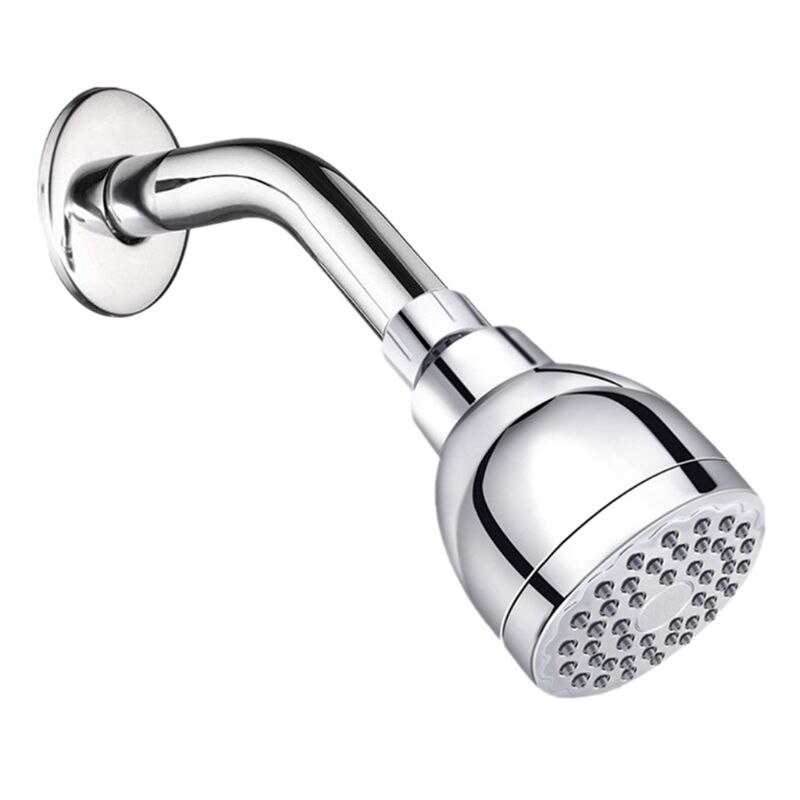 High Pressure Shower Head Anti-leak Wall Mounted Showerhead with Adjustable Swivel Ball Joint for Home Bathroom: Type B