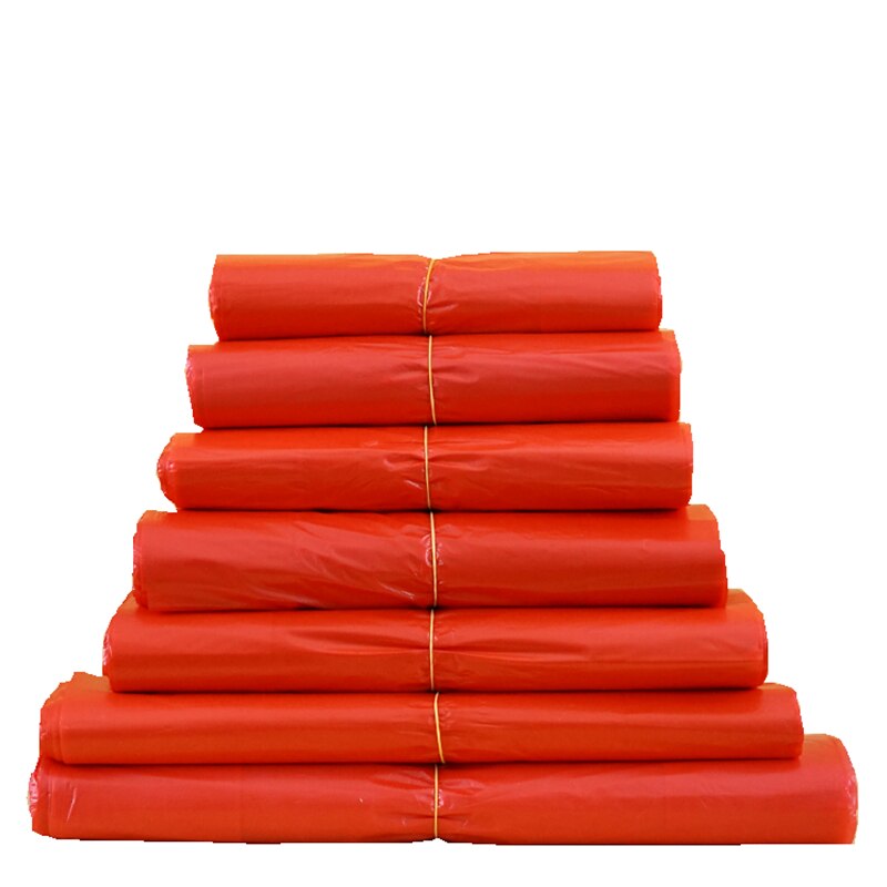 20pcs Red shopping place material with plastic bag vest convenient handbag food supermarket Ma Jia big and small Hongfu