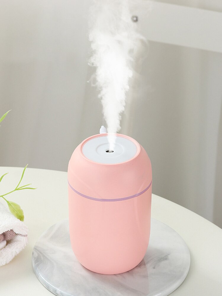 Electric Air Diffuser Aroma Oil Humidifier LED Night Light Up Car Home Relax