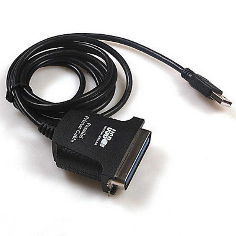 USB to 36 Pin Parallel 1284 Printer Cable Adapter