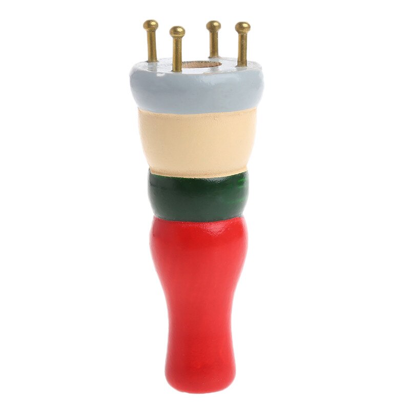 Tejedora de lana de hilo de madera para tejer muñecas, máquina para hacer telar artesanal, Color aleatorio, 1 ud.