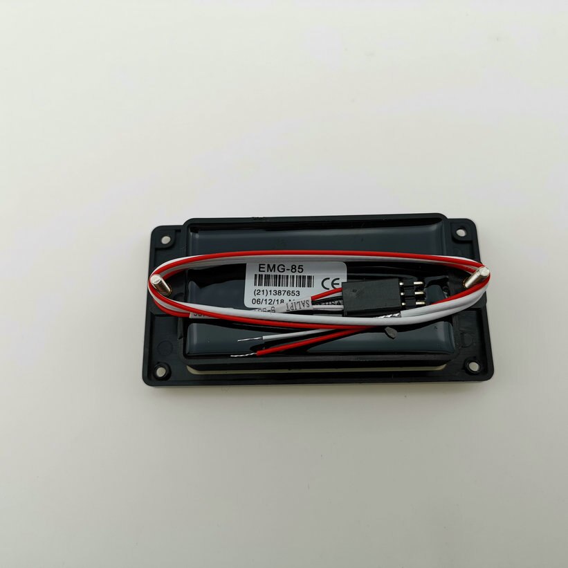 El-guitar pickups hals og bridge aktiv pickup humbucker aktiv 9v batteristrømforsyning på lager: Emg -85