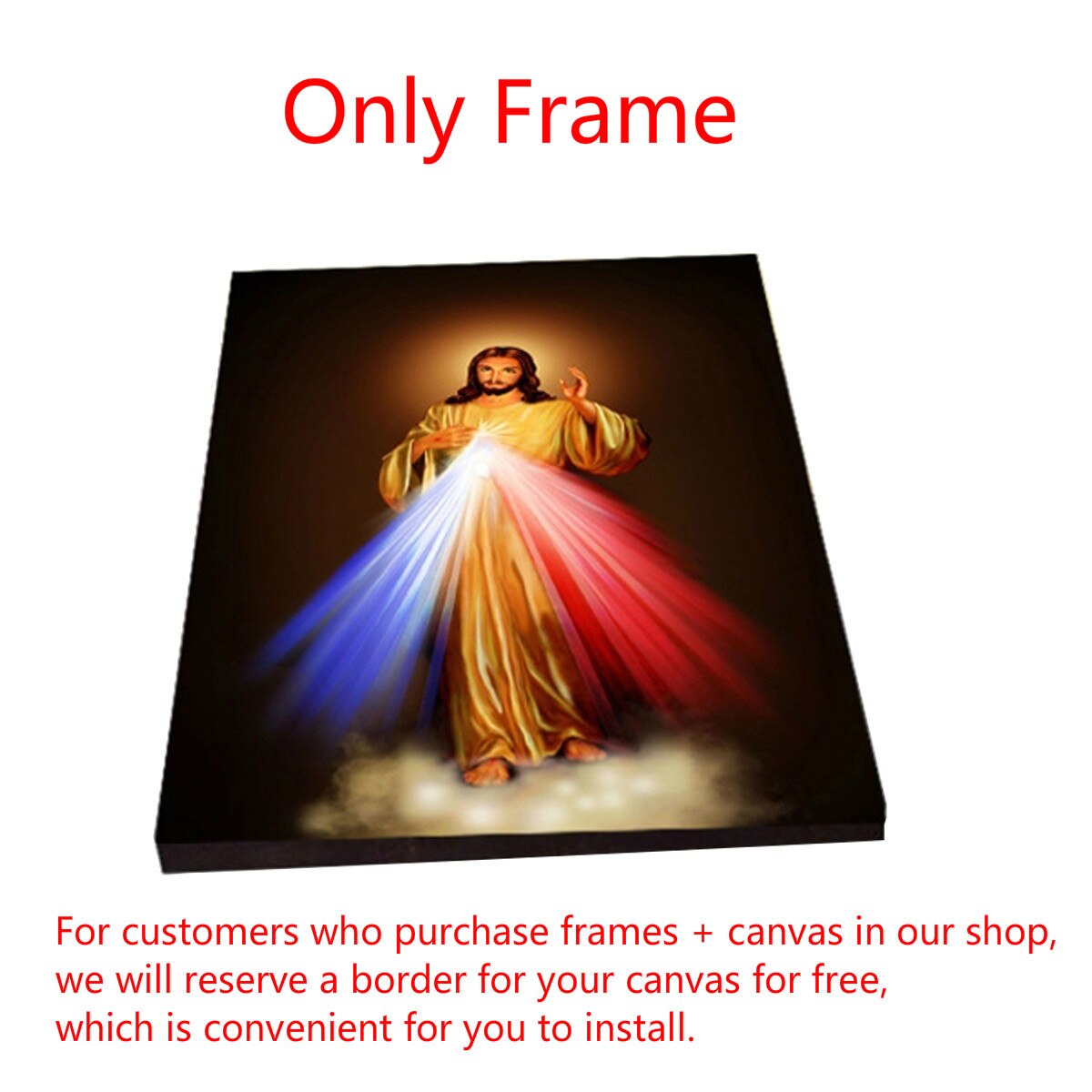 Natuurlijk houten frame voor aan de muur canvas olieverfschilderij groot formaat doe-het-zelf fotolijst posterlijst foto roem kader foto muurschildering