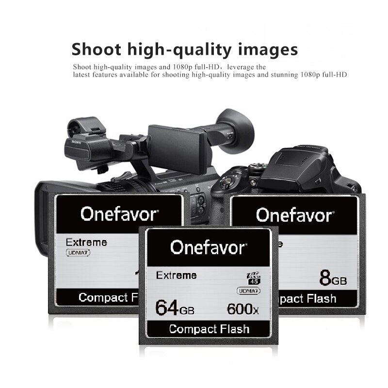 High Speed Compact Flash Card 64GB 32GB 16GB 8GB 128GB Memory Card CF Flash Card UDMA7 Full HD Video for Canon Nikon Camera