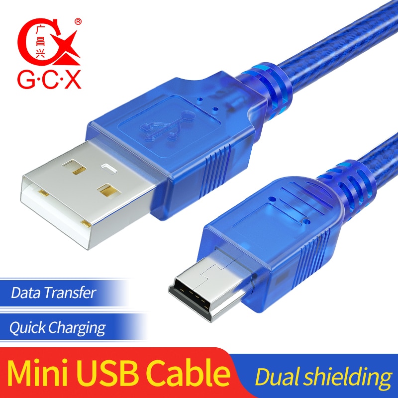 Mini Usb Naar Usb-kabel Snelle Charger Data Cord Voor MP3 MP4 Speler Camera Auto Dvr Gps Kabel Usb Mini korte 0.3 M 1.5 M 3 M 5 M