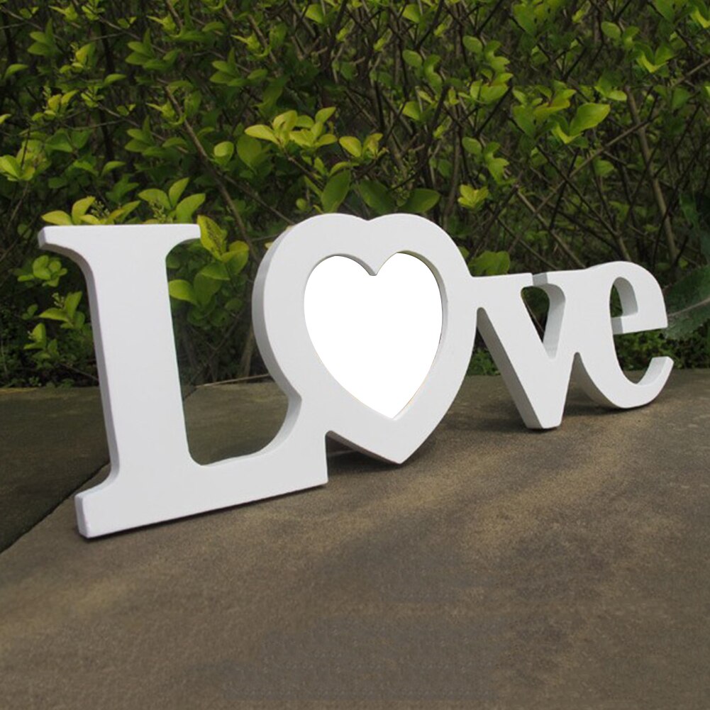 Love Photo Frame Birthday Valentine's Day Romantic Home Decor