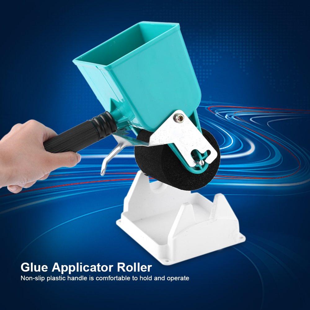 Glue Applicator, 180mL/320mL Portable Handheld Applicator Roller Manual Gluer Tool for Woodworking Paiting Tool Buckets