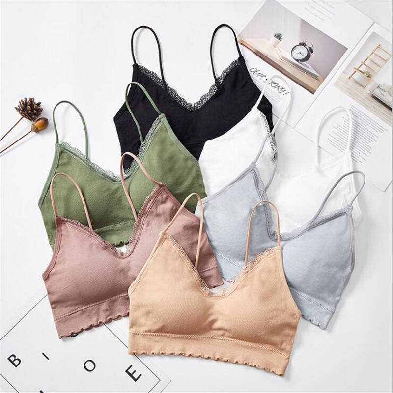 Kvinder sexet crop top selevest solid blonde med tynd skulderrem uden stålring vest åndbare komfortable toppe