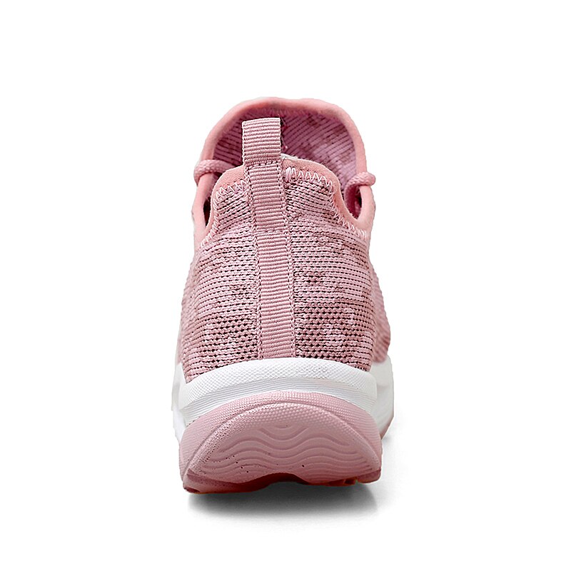 Zapatos deportivos de para mujer, zapatillas de suela gruesa, zapatos de plataforma de tejido volador, zapatillas tonificadoras de cuña, zapatos de balanceo transpirables