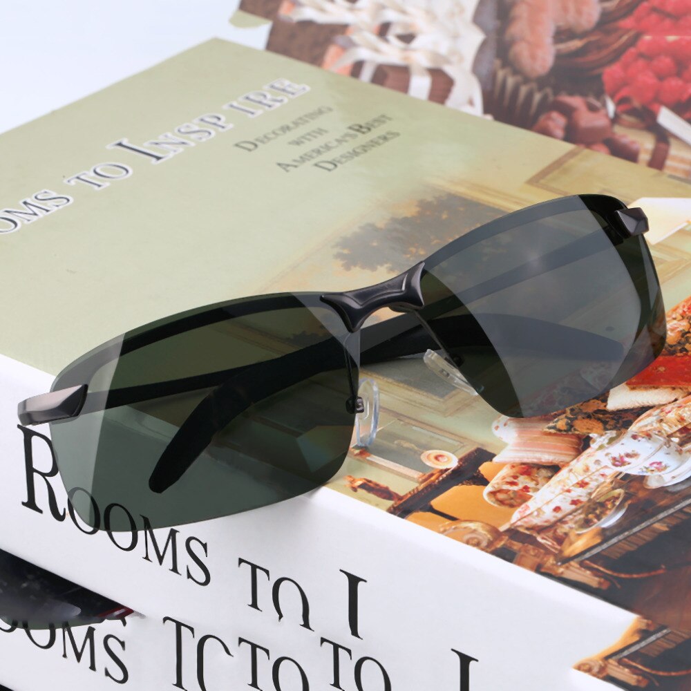 Night Vision Polarized Fishing Sunglasses Fish Glasses for Fishing Super light Frame Soft Rubber Nose Pad Fish Eyewear