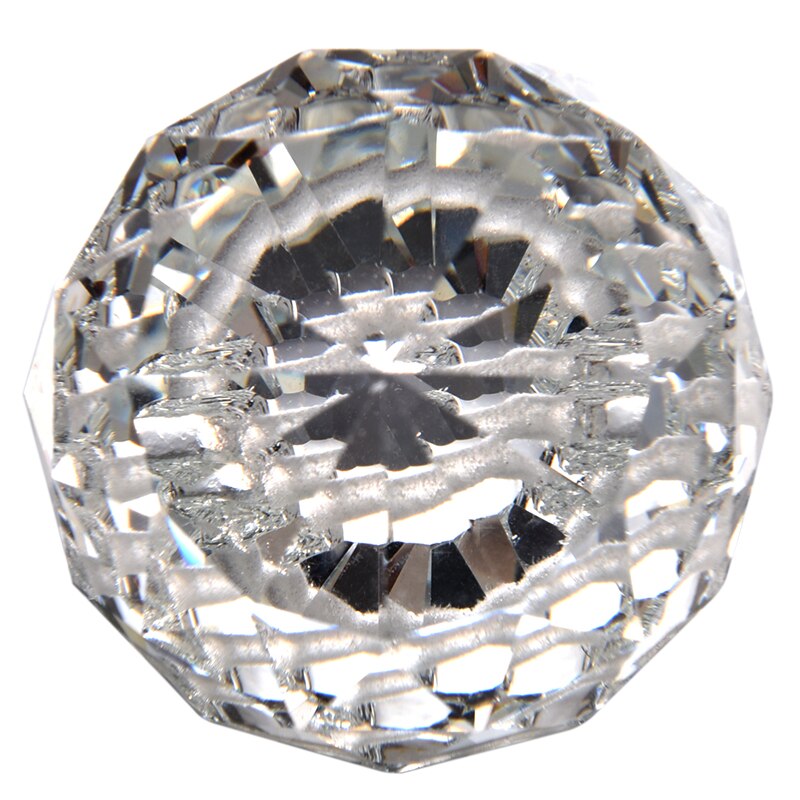 40MM Feng Shui Faceted Decorating Crystal Pendant Ball(Clear)