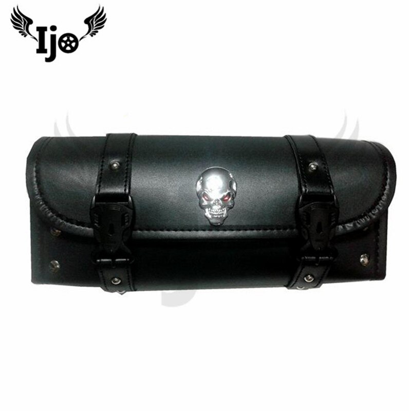 sacoche moto saddle bag Skull for Vespa harley softail mochila moto maletas moto alforjas para moto tank bag motorcycle bag