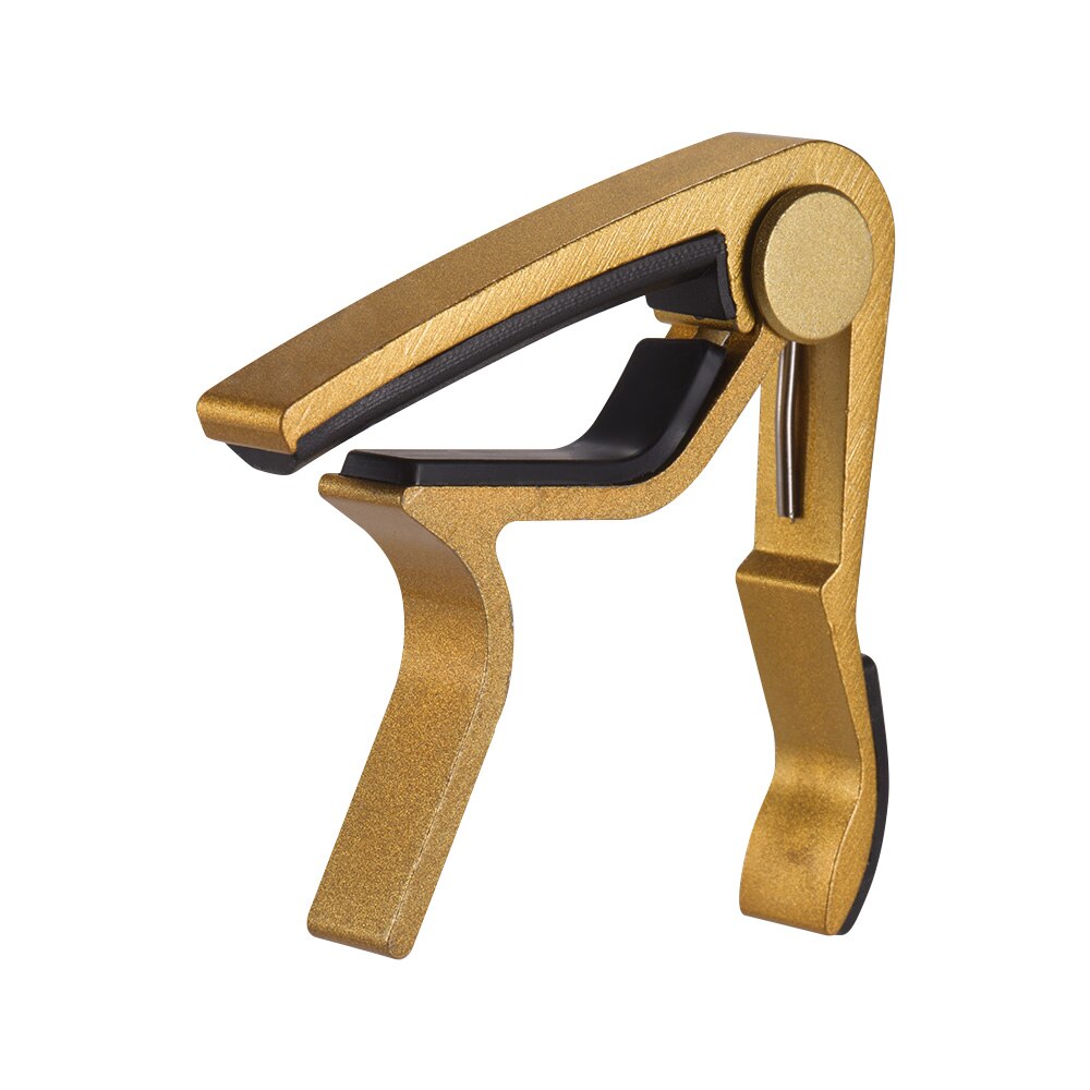 Guitar Capo Clamp Aluminum Alloy Quick Change Single-handed for Acoustic Folk Guitar Bass Ukulele capodaster guitare