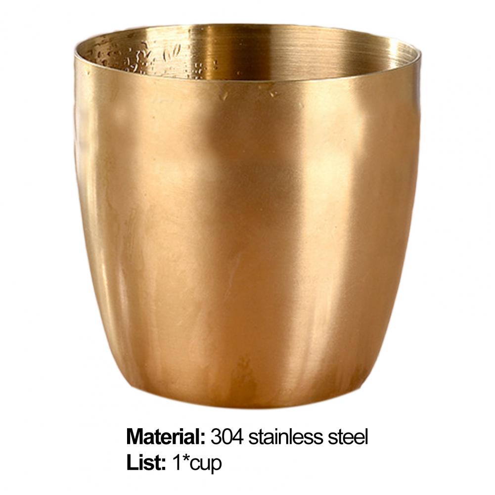 240/300ml Water Cup Large Opening Anti-shock Stainless Steel Home Wear-resistant Bear Juice Cup for Kitchen Drinkware