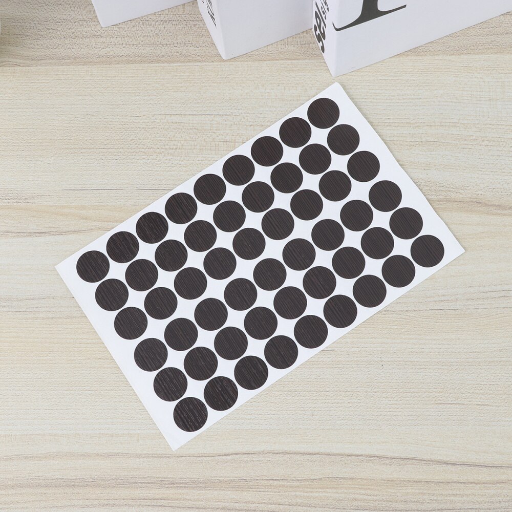Screw Hole Covers Replacement Decorative Stickers Screw Hole Caps for Furniture Chair: As Shown 10
