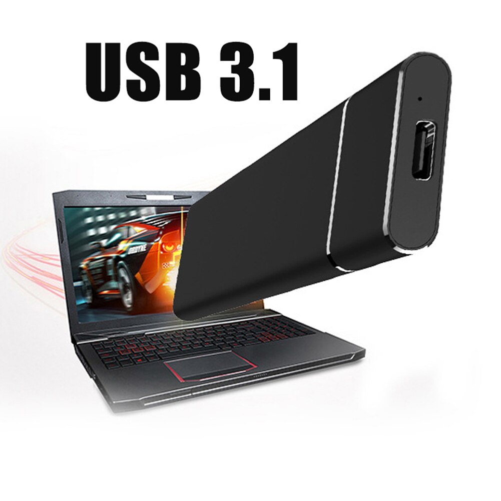 Portable Aluminum Alloy hdd enclosure SSD M.2 NGFF to USB 3.1 High Speeds Mobile Hard Disk Case disco duro externo hdd box