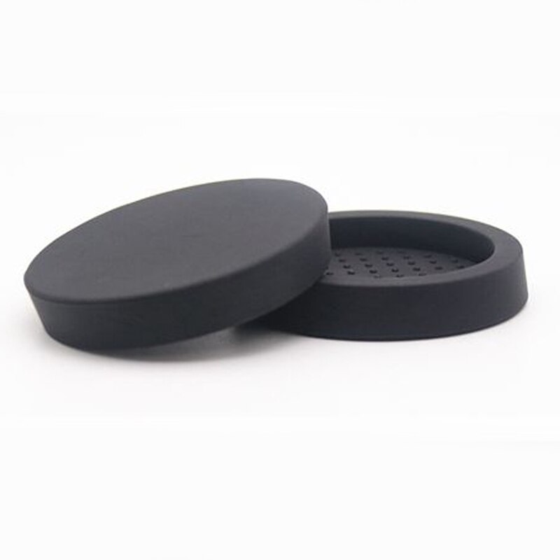 6cm diameter espressokaffe tamper måtte silikone hjørne måtte (ingen kaffe tamper)