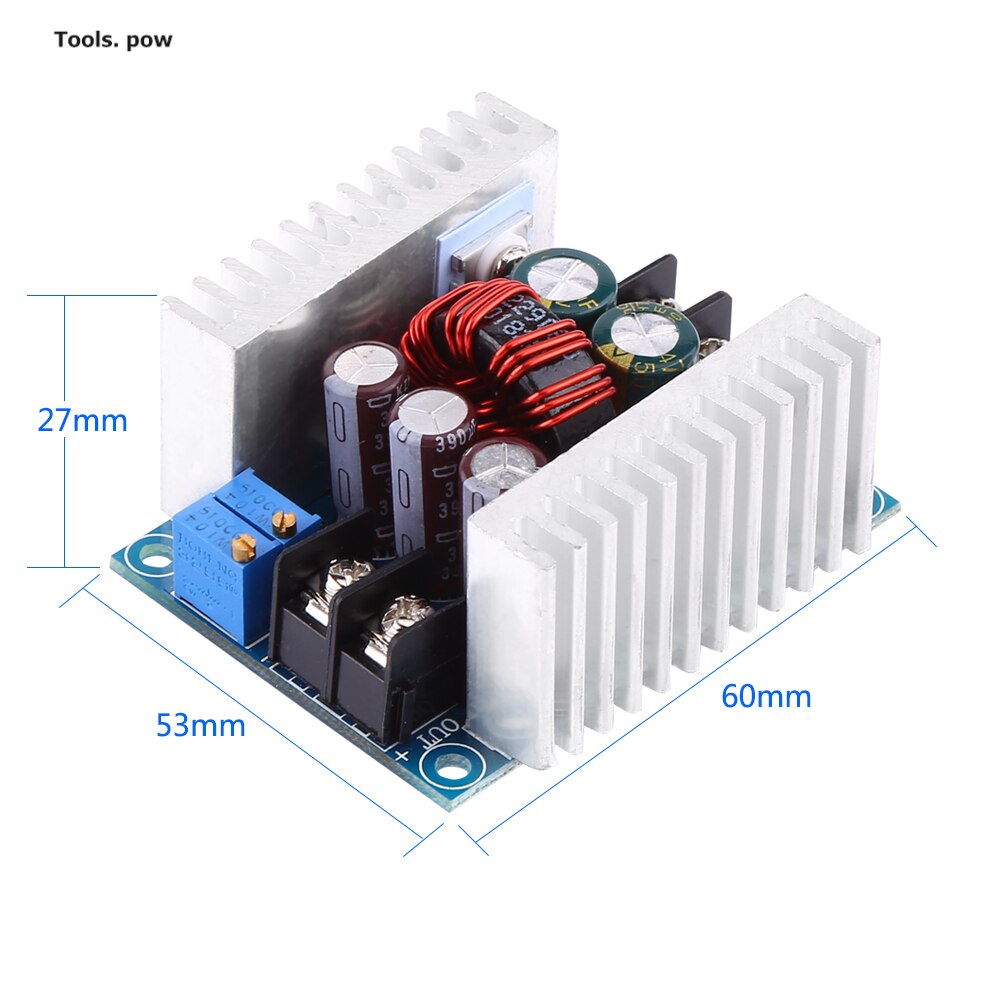 300W 20A DC-DC Buck Converter Step Down Module Constante Stroom Led Driver Power Step Down Voltage Module Elektrolytische Condensator