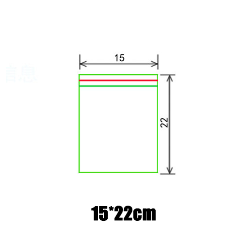100 Pcs Hersluitbare Zip Lock Tassen Zelf Seal Clear Plastic Poly Ziplock Bag Food Storage Pakket Hersluitbare Vacuüm Verse Zak: Bordeaux