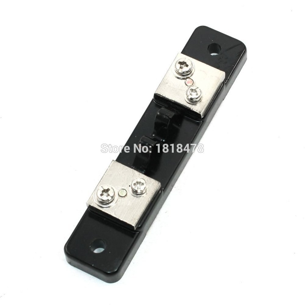 FL-2 20A 5A 10A 15A 30A 50A 40A 75mV DC Shunt Résistance pour Ampèremètre Analogique 0.5 Classe