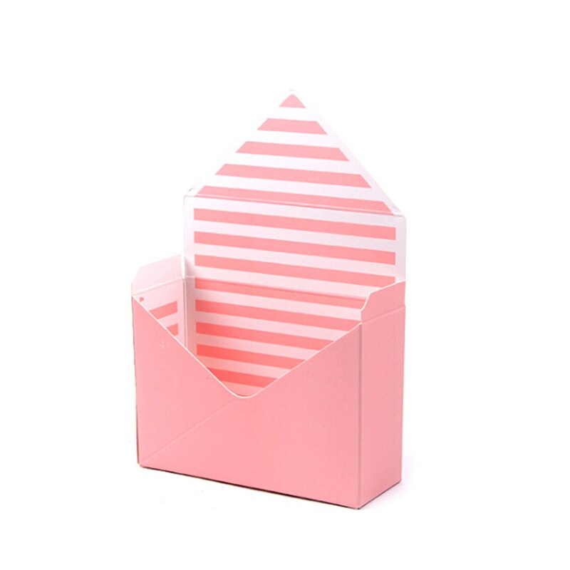 6pc mini envelop type doos koreaans boeket bloemen handgevouwen doos valentijnsdag bloemendoos: 5
