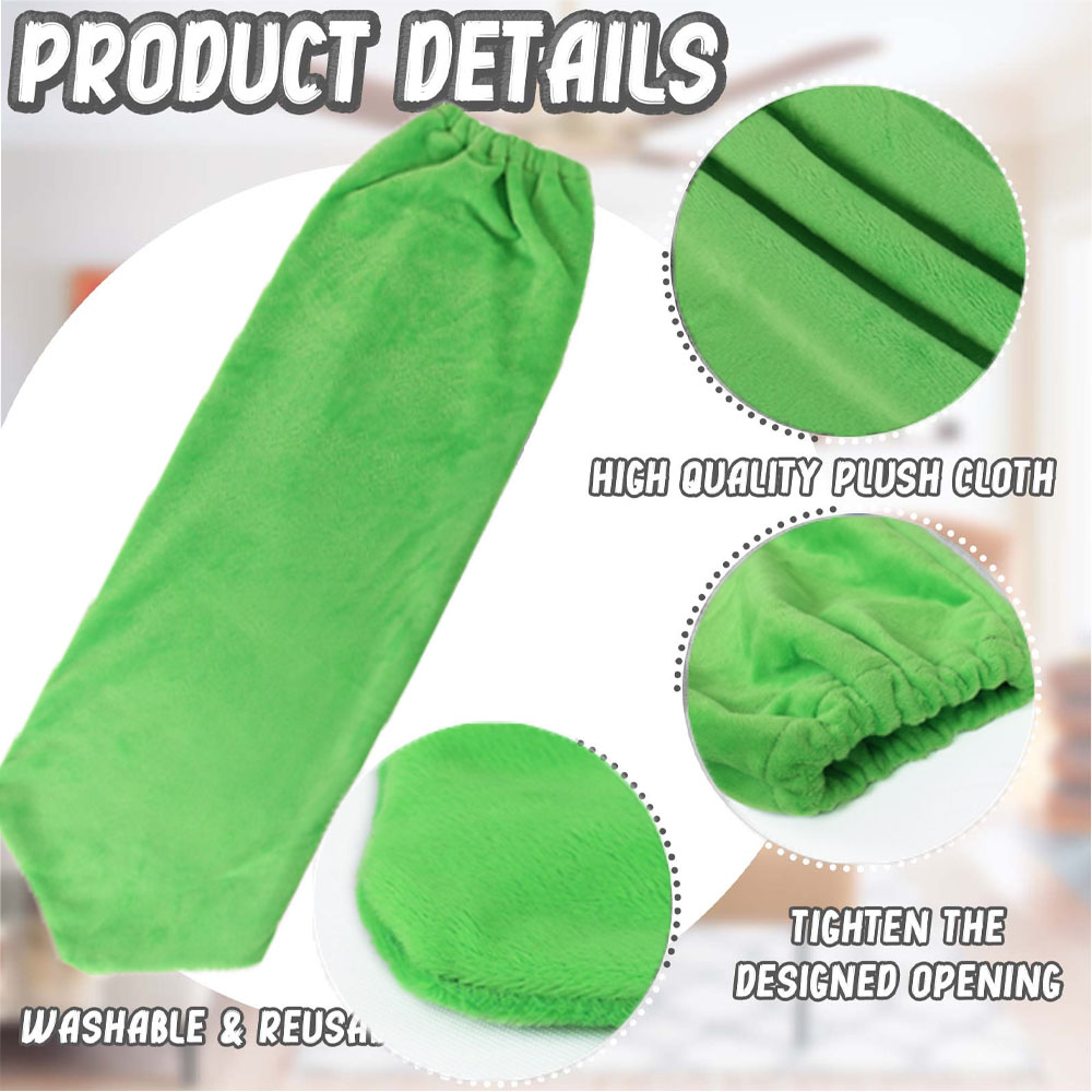 Cleaning High Ceiling Fan Washing Duster Wipe Ceiling Fan Duster Cleaner Fan Blade for Car Ceiling Cleaning Duster for Kitchen