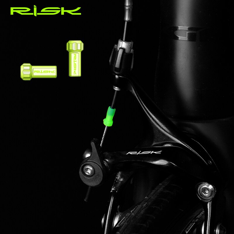 10PCS RISK Bike Bicycle Protective Sleeve Catheter Dustproof Plug Slick Lube Liner Shift Brake Cable Inner Line Dust Cover