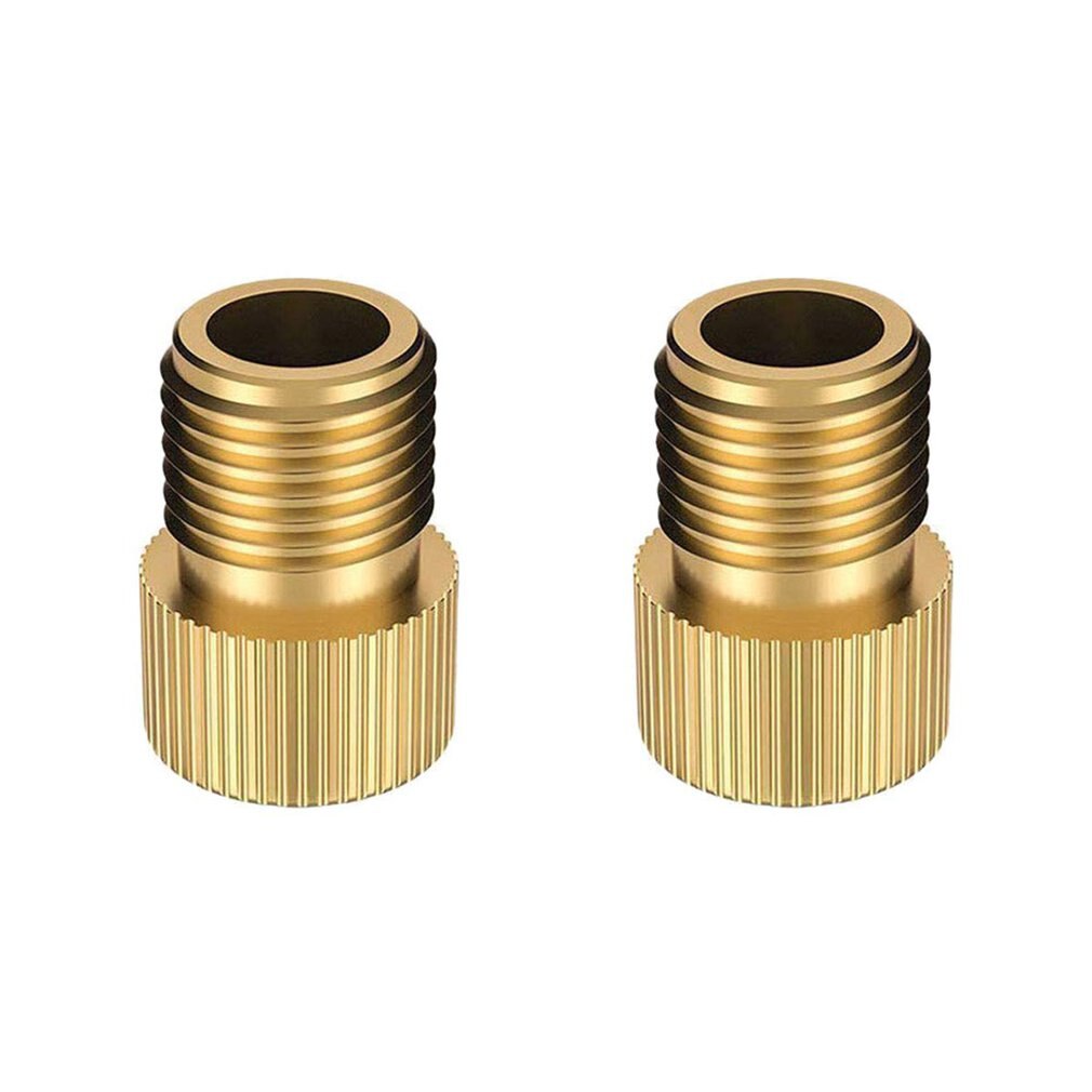 2 Stuks Bandenventieladapters - Universeel Voor Auto, Motor En Fiets Met Schrader En Presta