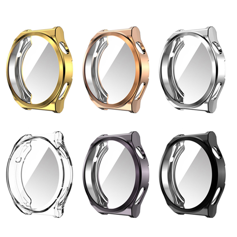 Skärmskyddsfodral för huawei watch  gt3 pro 43mm 46mm mjukt tpu-skal för huawei  gt3 42mm 46mm gt 3 se gt 3 pro skyddande fodral