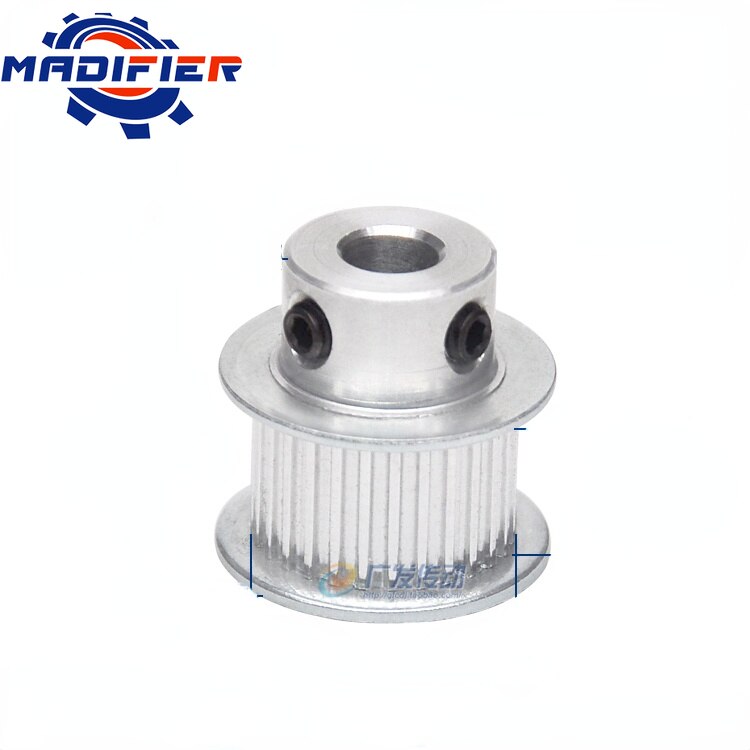 Mxl28 Zahn Synchron Rad Boss Synchron Gürtel Pulley Slot Breite 6/10/15mm Loch 4/5/6/6.35/7/8/10/12/12,7mm