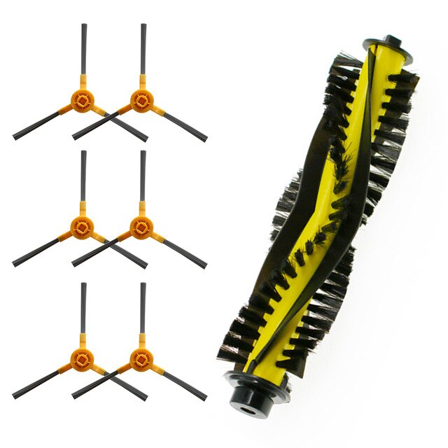 Szczotka boczna robić Mamibot Exvac660 urządzenia elektryczne robot części zamienne robić odkurzaczy zamiatarka szczotki główne filtry końcówka mopa: 7