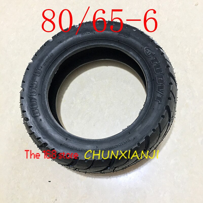 Storlek 80/65-6 däck innerrör 10 x 3.0-6 inner yttre däck för elektrisk skoter hastighetskänsla 10 noll 10x 10 * 3.0