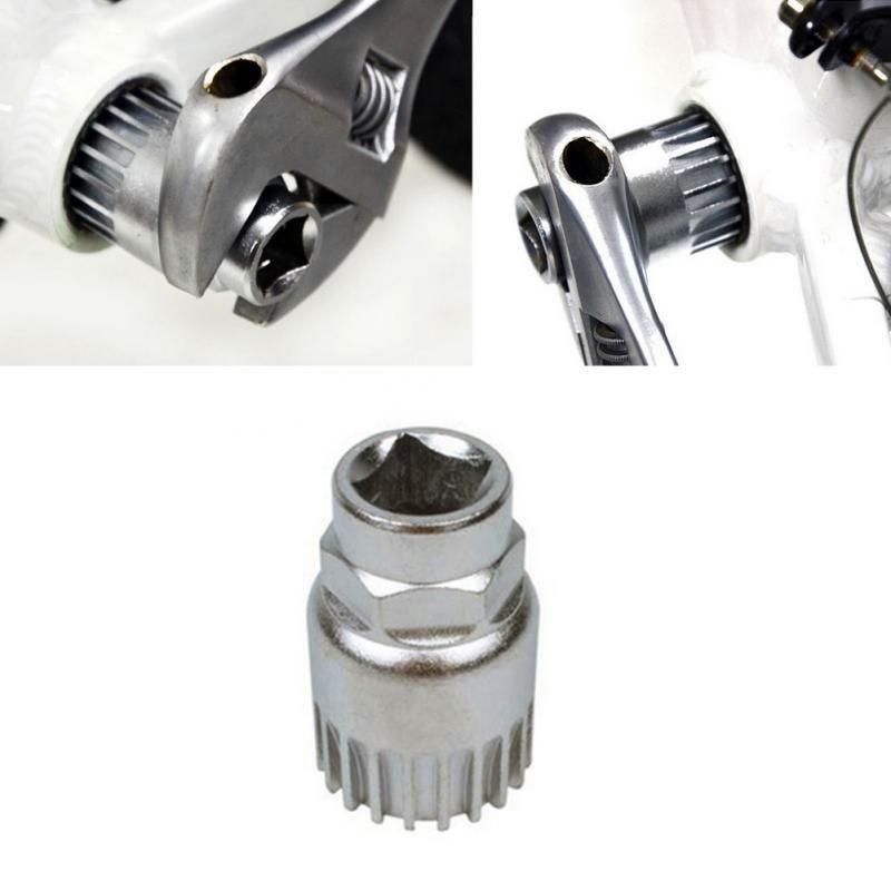 Universal Bicycle Bottom Bracket MTB Bike Crank Extractor Remover Bottom Bracket Repair Tool 20 Teeth Fit Teeth Diagnostic-tool