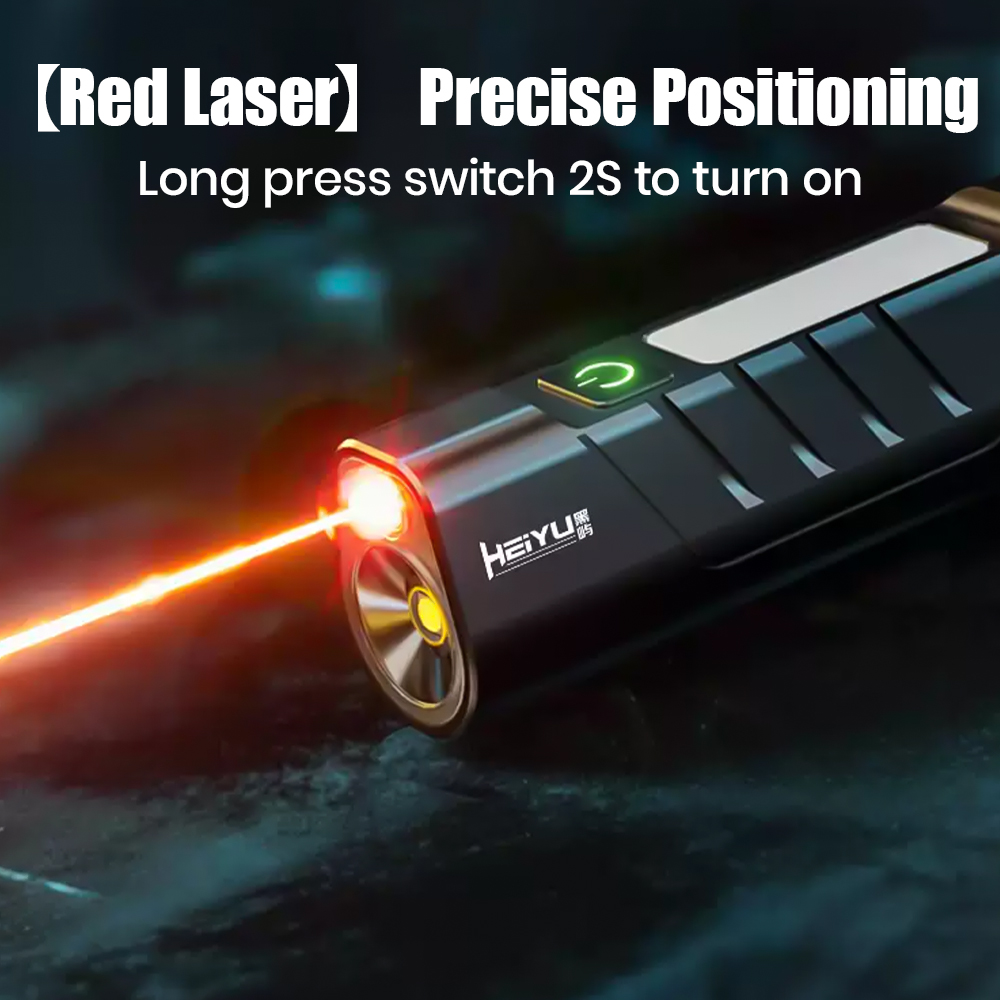 SKYRAY SM55 600 lúmenes EDC linterna 18650 bolsillo USB C antorcha recargable MINI luz Led con magnético para acampar caminar de noche