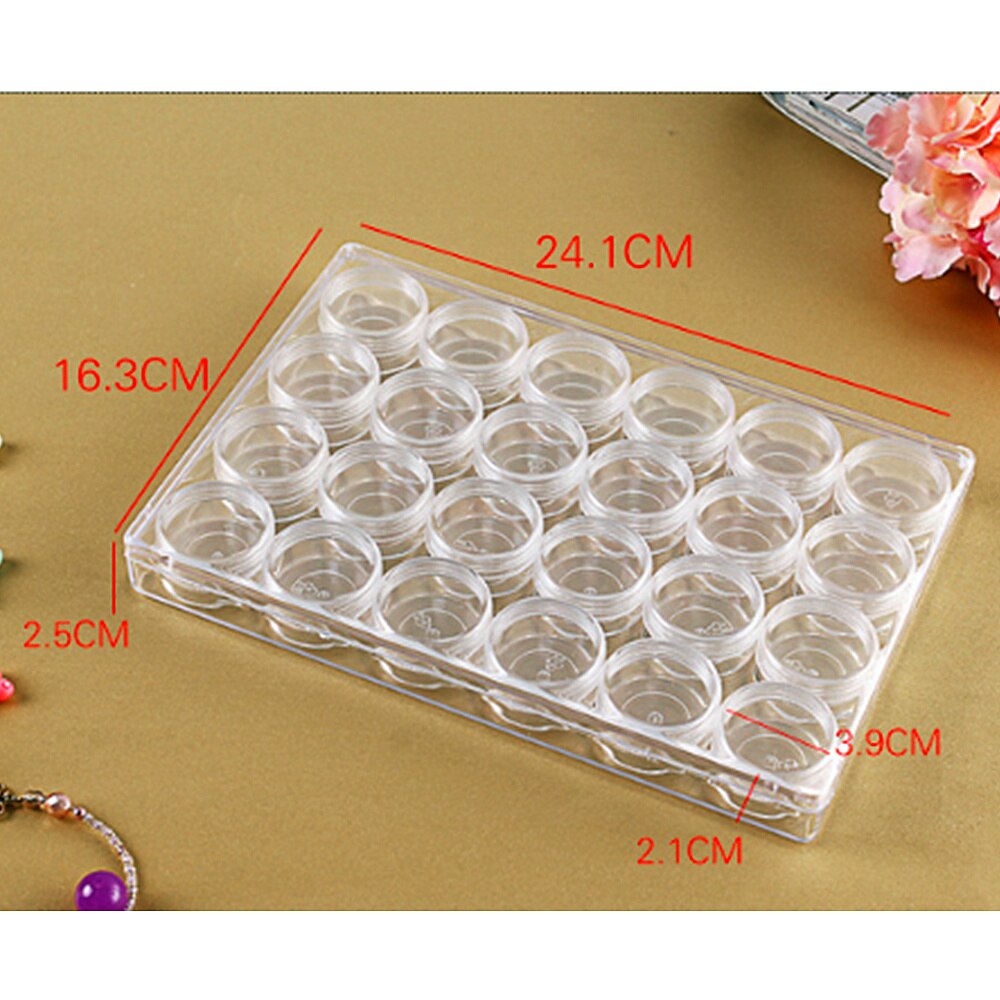 Boîte de rangement pour broderie diamant 3D, boîte de rangement pour peinture diamant, perles carrées ou rondes, perles et strass, outil, boîte à bijoux et médicaments