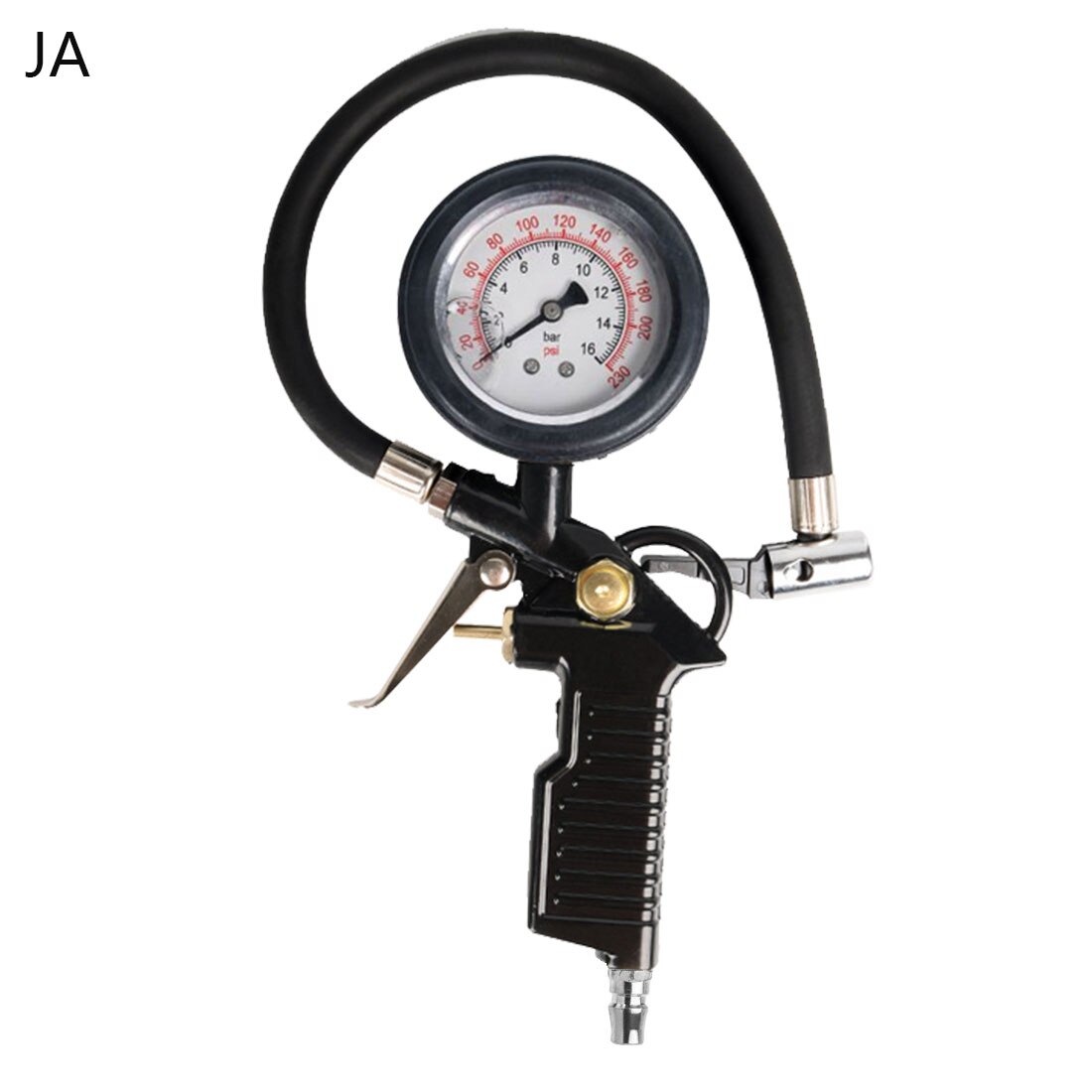 0-220 psi bil digital lcd-skærm luftdæktrykmåler bil dæk lufttryk inflator gauge monitor eu / us / ja: Type  a 6