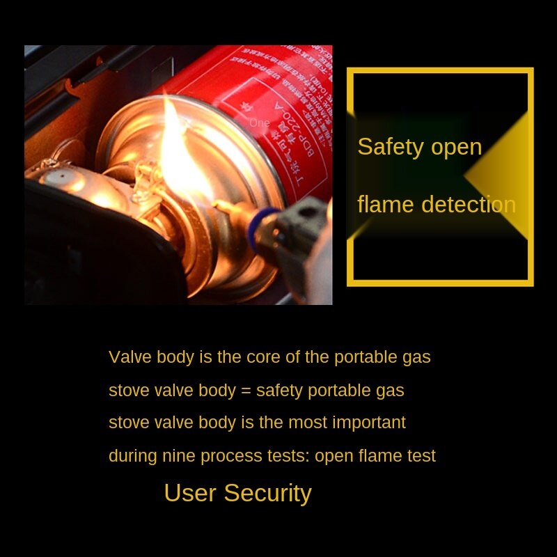 Portable Gas Stove Outdoor Portable Windproof Barbecue Stove Camping Gas Pot Gas Stove Gas Stove Kass Stove