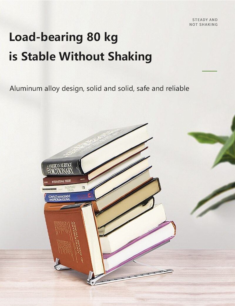 Laptop Holder For MacBook IPad Air Pro Notebook Foldable Aluminium Alloy Stand Bracket Support 15 Inch PC Notebook In Stock