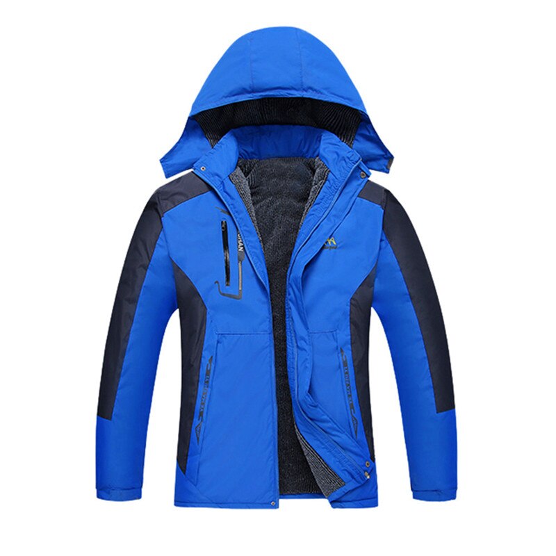 Men Waterproof Windproof Outdoor Sports Warm Winter Thick Jacket Coat For