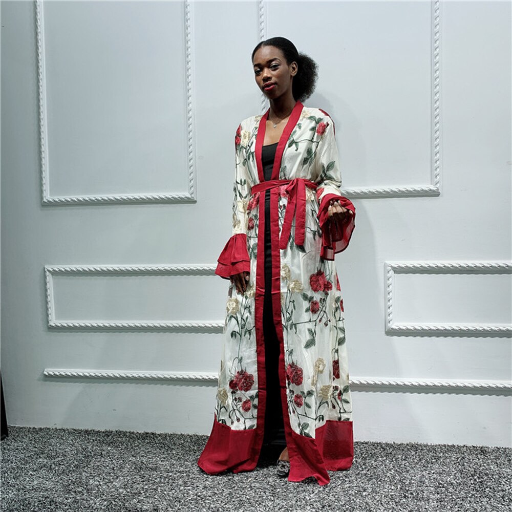 Abaya Kimono Vest Moslim Hijab Jurk Kaftan Dubai Caftan Turkse Islamitische Kleding Saudi Arabië Afrikaanse Jurken Voor Vrouwen Vae