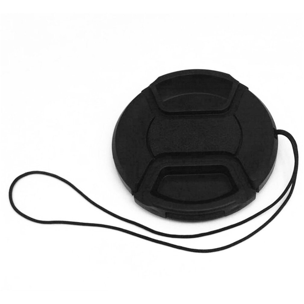 Protective Lens Cap For Canon/Nikon/Pentax/Sony ABS Dust-proof Camera Lens Protector Cover With Anti-lost Rope: 62mm