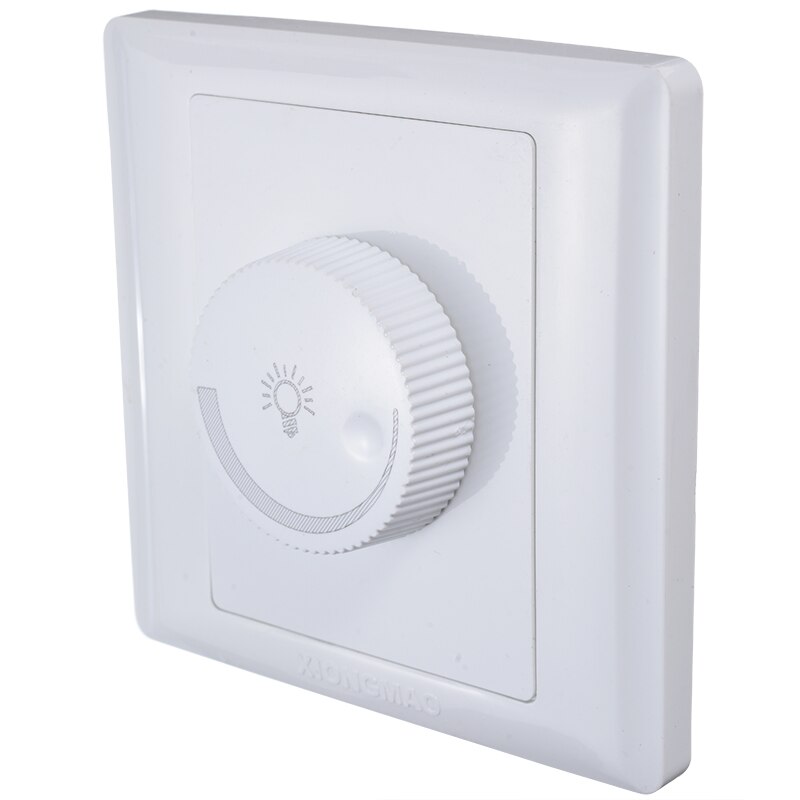Dimmer Switch Lamp Lighting Accessories Dimmer 250V Controller Adjustable LED Knob Dimmer Switch 86x86mm