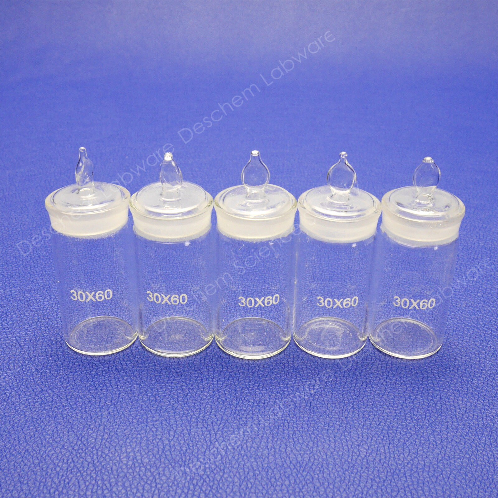 30*60,Lab Glass Weighing Bottle,Tall Form,Dia=30mm,Height=60mm,5 Pcs/Lot