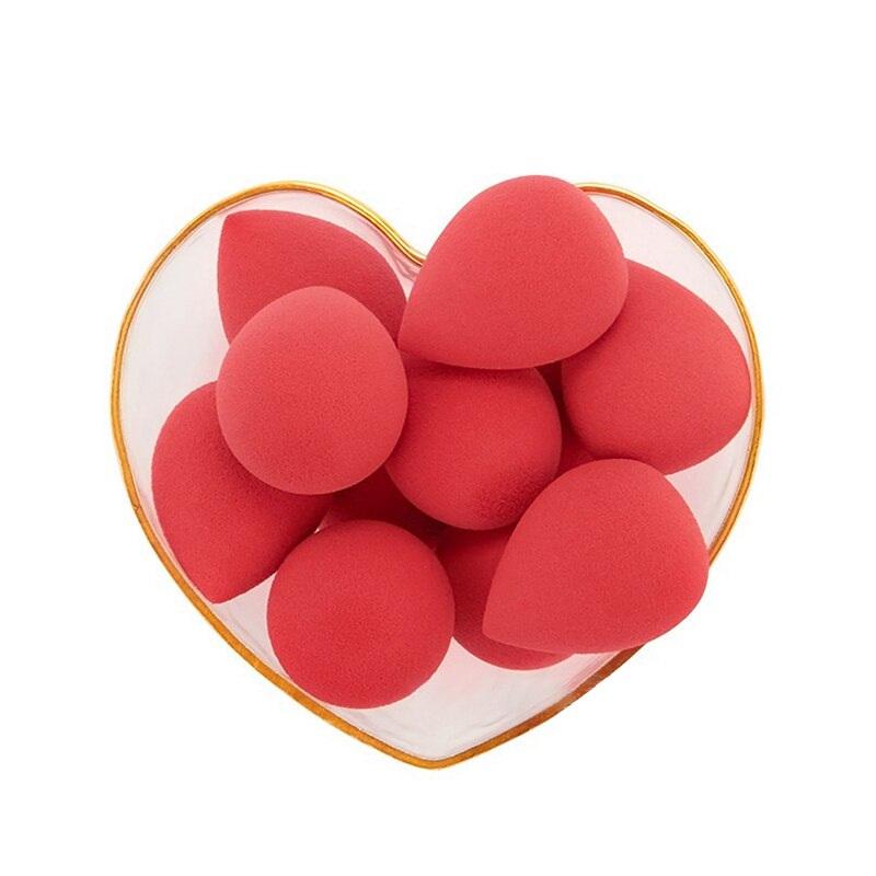 Mini Makeup Sponge Water Shape Makeup Soft Foundation Puff Concealer Mixed Cosmetic Makeup Sponge: 09