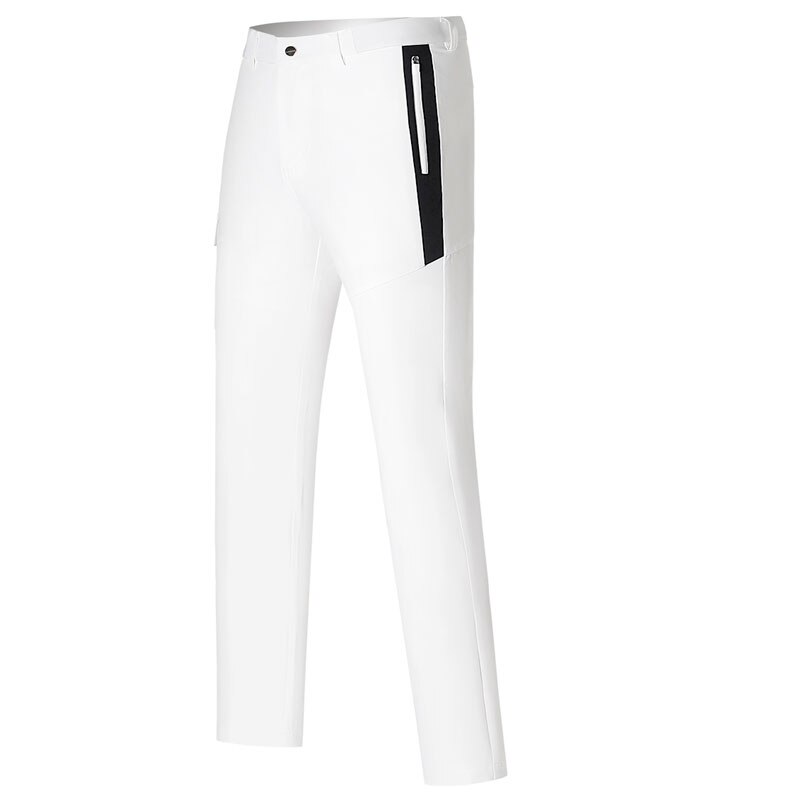 Lente Zomer Mannen Golf Broek Mode Sport Casual Broek Golf Kleding: 38 / WHITE