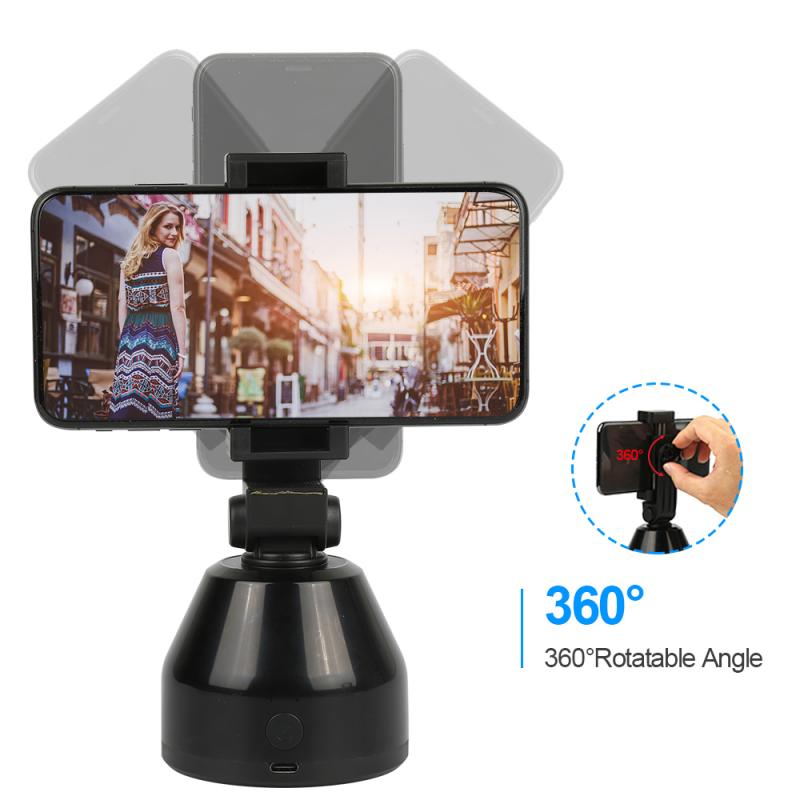 Selfie Stick 360 Rotation Auto Face Object Tracking Smart Shooting Camera Phone Mount Vlog Shooting Smartphone Holder